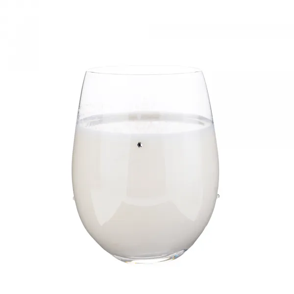 TEMPO-KONDELA  SNOWFLAKE STRIK, poháre, set 4 ks, s kryštálmi, 530 ml