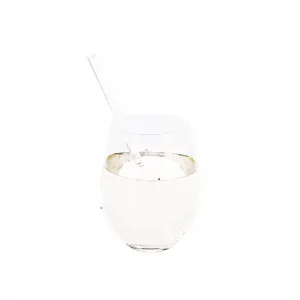 TEMPO-KONDELA  SNOWFLAKE STRIK, poháre, set 4 ks, s kryštálmi, 530 ml