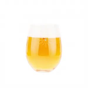 TEMPO-KONDELA  SNOWFLAKE STRIK, poháre, set 4 ks, s kryštálmi, 530 ml