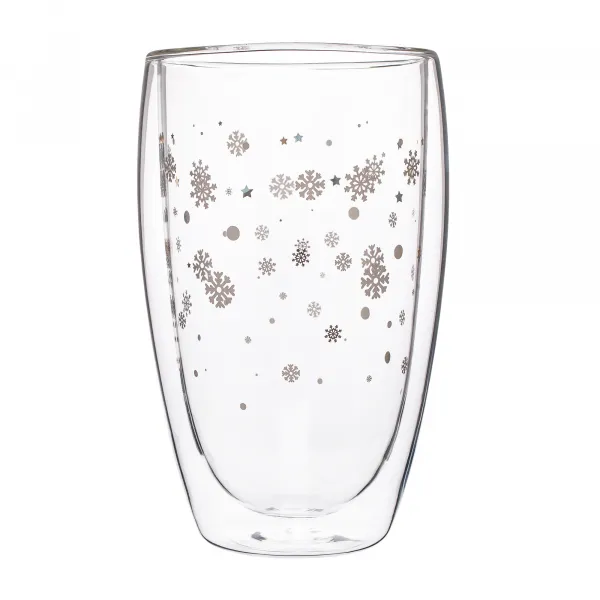 TEMPO-KONDELA HOTCOLD TYP 33, termo poháre, set 2 ks, s vločkami, 450 ml