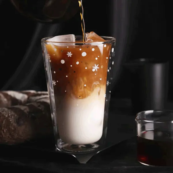TEMPO-KONDELA HOTCOLD TYP 34, termo poháre, set 2 ks, s vločkami, 400 ml