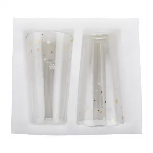TEMPO-KONDELA HOTCOLD TYP 34, termo poháre, set 2 ks, s vločkami, 400 ml