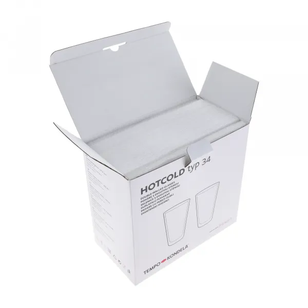 TEMPO-KONDELA HOTCOLD TYP 34, termo poháre, set 2 ks, s vločkami, 400 ml