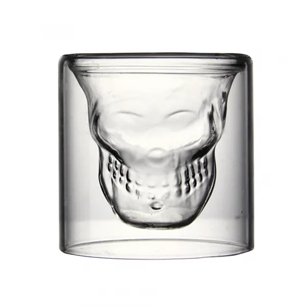 TEMPO-KONDELA HOTCOLD TYP 35, termo poháre, set 4 ks, lebka, 75 ml