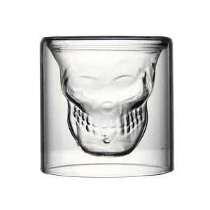 TEMPO-KONDELA HOTCOLD TYP 35, termo poháre, set 4 ks, lebka, 75 ml