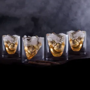 TEMPO-KONDELA HOTCOLD TYP 35, termo poháre, set 4 ks, lebka, 75 ml