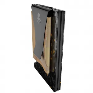 Innocent Smart AirTag Wallet - Forged Carbon Black/Gold