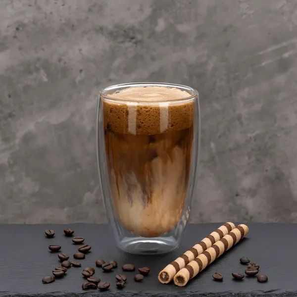 Termo poháre, set 2 ks, na latte, 450 ml, HOTCOOL TYP 2