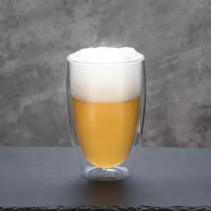 Termo poháre, set 2 ks, na latte, 450 ml, HOTCOOL TYP 2