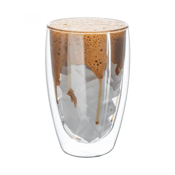 Termo poháre, set 2 ks, na latte, 450 ml, HOTCOOL TYP 2