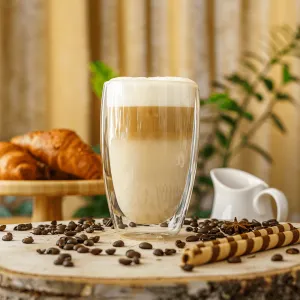 Termo poháre, set 2 ks, na latte, 450 ml, HOTCOOL TYP 2