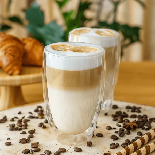 Termo poháre, set 2 ks, na latte, 450 ml, HOTCOOL TYP 2
