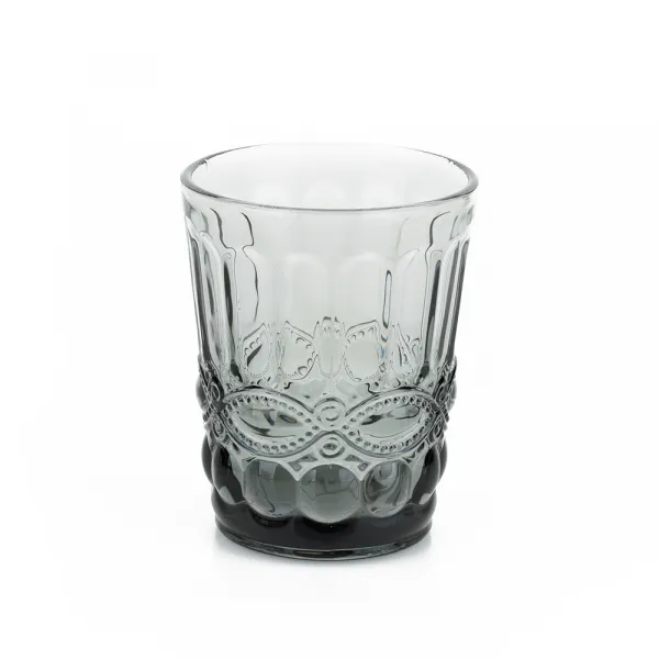 Poháre na vodu, set 4 ks, 240 ml, farebné vintage, SAVOY TYP 2