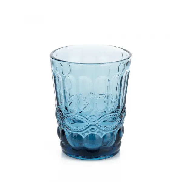 Poháre na vodu, set 4 ks, 240 ml, farebné vintage, SAVOY TYP 2