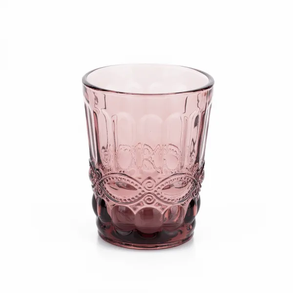 Poháre na vodu, set 4 ks, 240 ml, farebné vintage, SAVOY TYP 2