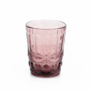 Poháre na vodu, set 4 ks, 240 ml, farebné vintage, SAVOY TYP 2