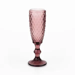 Poháre na na šampanské, set 4 ks, 150 ml, farebné, retro, VERITAS TYP 4