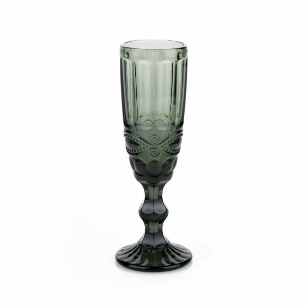 Poháre na šampanské, set 4 ks, 150 ml, farebné vintage, SAVOY TYP 4