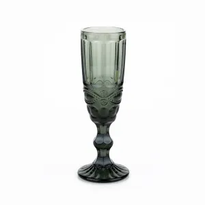 Poháre na šampanské, set 4 ks, 150 ml, farebné vintage, SAVOY TYP 4