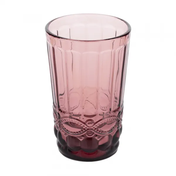 Poháre na vodu, set 4 ks, 350 ml, farebné vintage, SAVOY TYP 1