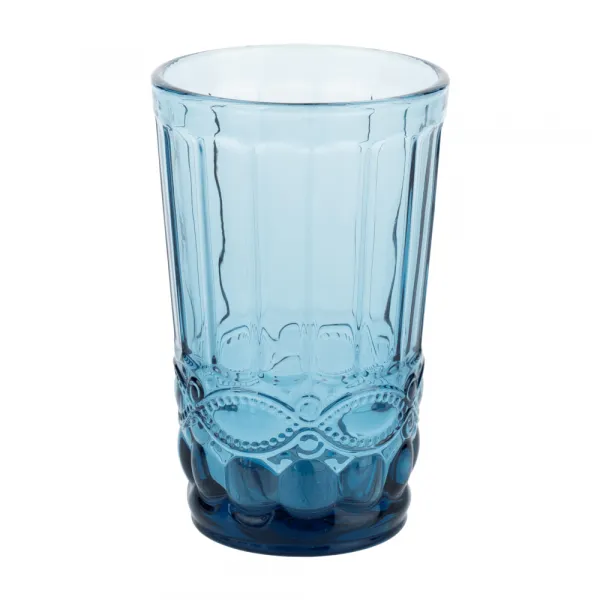 Poháre na vodu, set 4 ks, 350 ml, farebné vintage, SAVOY TYP 1