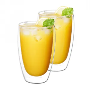 Termo poháre, set 2 ks, na latte, 450 ml, HOTCOOL TYP 2