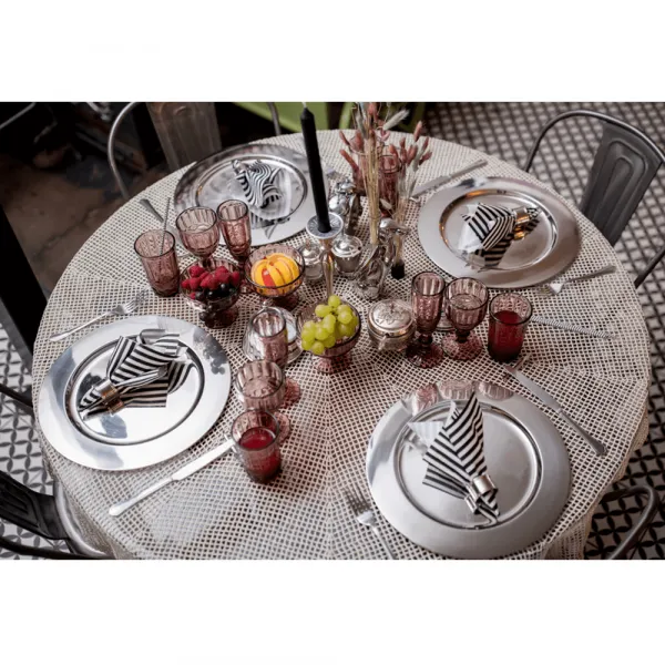 Poháre na vodu, set 4 ks, 350 ml, farebné vintage, SAVOY TYP 1