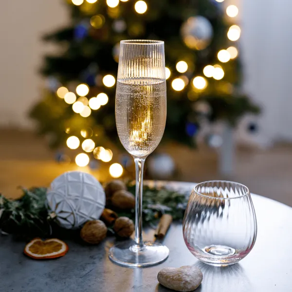 Poháre na vodu, set 6 ks, 350 ml, ružová, CELESTE TYP 2