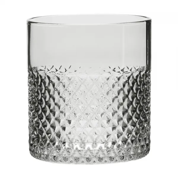 Poháre na whisky/vodu, set 6 ks, 200 ml, dymové sklo, AVEIRO TYP 1