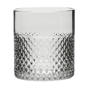 Poháre na whisky/vodu, set 6 ks, 200 ml, dymové sklo, AVEIRO TYP 1