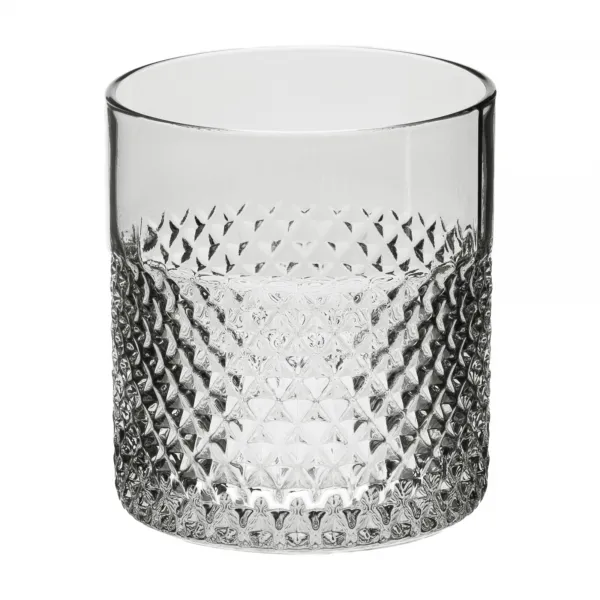 Poháre na whisky/vodu, set 6 ks, 200 ml, dymové sklo, AVEIRO TYP 1