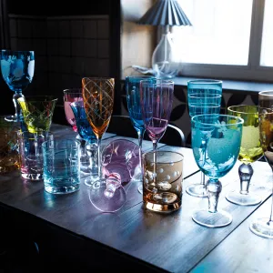Poháre na vodu, set 6 ks, 390 ml, mix farieb, GAIRA TYP 4