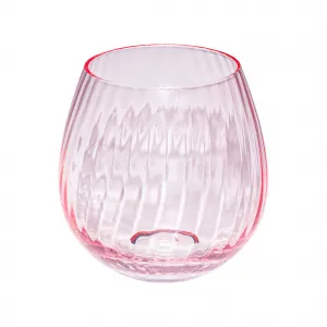 Poháre na vodu, set 6 ks, 350 ml, ružová, CELESTE TYP 2