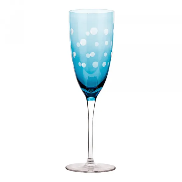 Poháre na šampanské, set 6 ks, 300 ml, mix farieb, GAIRA TYP 3