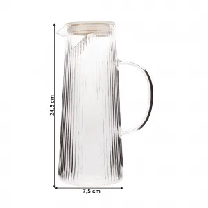 Džbán na vodu/na víno, 1270 ml, číra, MATY