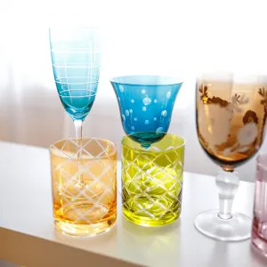 Poháre na vodu, set 6 ks, 390 ml, mix farieb, GAIRA TYP 4