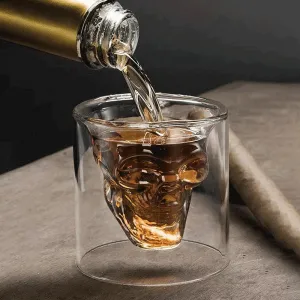 Termo poháre, set 2 ks, lebka, 250 ml, HOTCOOL TYP 8