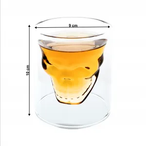 Termo poháre, set 2 ks, lebka, 250 ml, HOTCOOL TYP 8