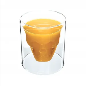 Termo poháre, set 2 ks, lebka, 250 ml, HOTCOOL TYP 8