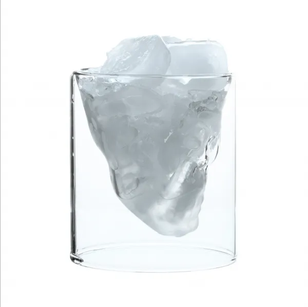Termo poháre, set 2 ks, lebka, 250 ml, HOTCOOL TYP 8