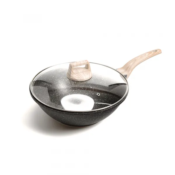 WOK panvica s pokrievkou, priemer 30 cm, KAROTE