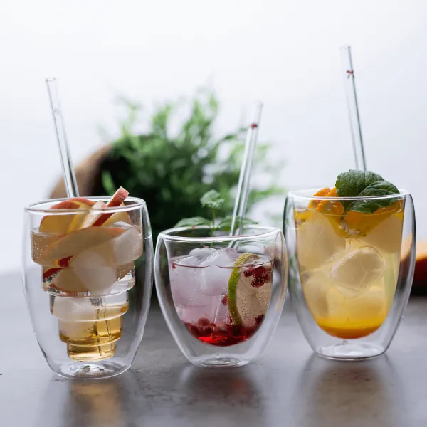 Termo poháre, set 2 ks, na vodu, 350 ml, HOTCOLD TYP 10