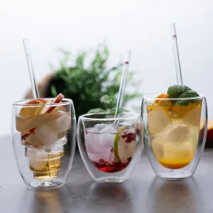 Termo poháre, set 2 ks, na vodu, 350 ml, HOTCOLD TYP 10