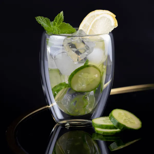 Termo poháre, set 2 ks, na vodu, 350 ml, HOTCOLD TYP 10