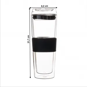 Termo pohár na kávu, 480ml, HOTCOLD TYP 15