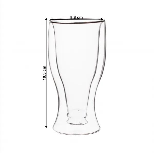 Termo pohár na pivo, 500 ml, HOTCOOL TYP 6