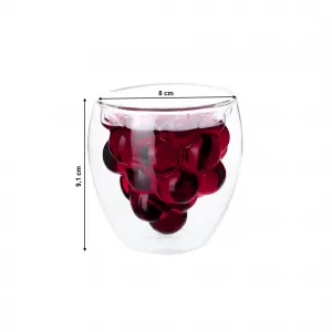 Termo poháre na víno a vodu, set 2 ks, 180 ml, HOTCOLDER TYP 28