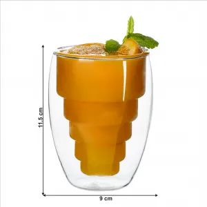 Termo poháre, set 2 ks, 250 ml, HOTCOLD TYP 17