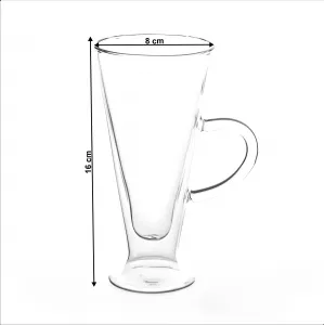 Termo pohár na kávu, set 2 ks, 200 ml, HOTCOLDER TYP 30