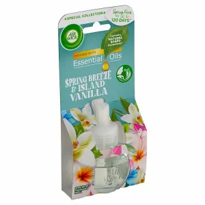 Air Wick Spring Fresh Spring Breeze & Island Vanilla elektrický osviežovač vzduchu náhradná náplň 19 ml